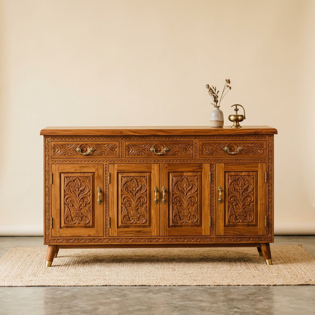 Heritage Carved Sideboard - View 1